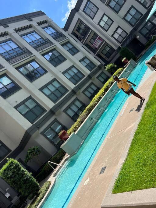 Luxury 1Bedroom/Pool View/ Galleria W/Study Desk Houston Exterior foto